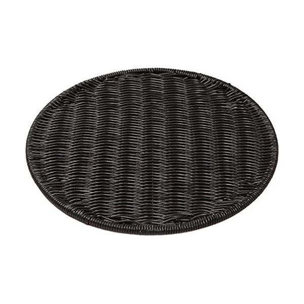 （まとめ買い）トーダイ パントレー 丸型33型 ブラックBB-606-BK [x3]