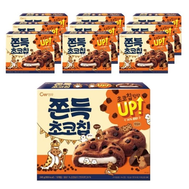 チョンドンチョコチップ240g X 10ボックス 6,418円