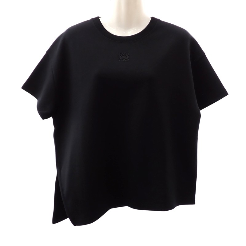 アシンメトリー Tシャツ L S540Y22X59 半袖Ｔシャツ コットン ナイロン ブラック メンズ【SAランク】