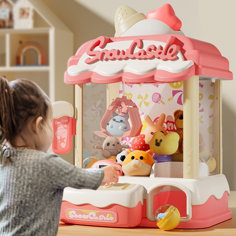 2023年新作子供用クレーンマシン大型ミニクリップ人形ガシャポンマシン女の子男の子おもちゃ誕生日プレゼント3