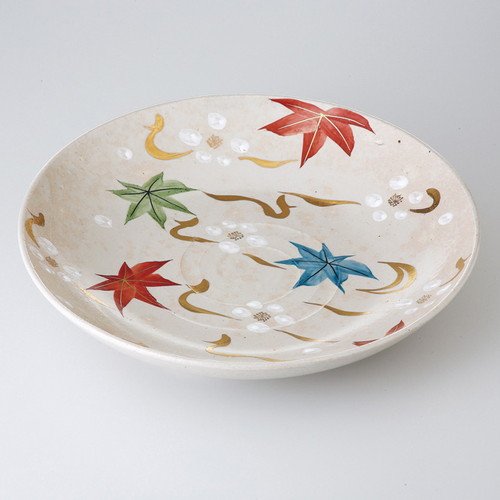 流水立田川 尺一盛皿 [ 34.2 x 5.7cm 1850g ] 【 特選盛込皿 】 【 料亭 旅館 和食器 飲食店 業務用 】