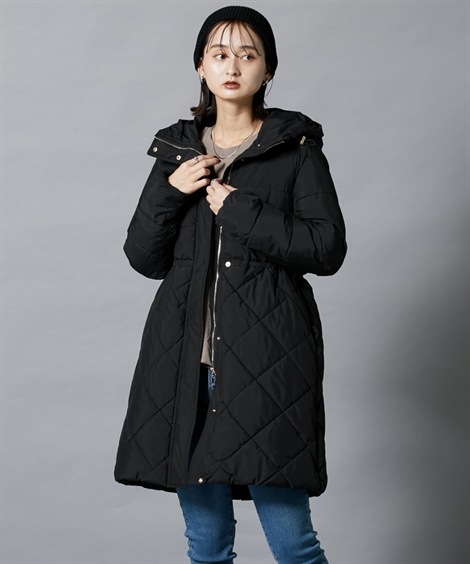 ダウンジャケット・コート キルトＭＩＸファイバーダウンコート