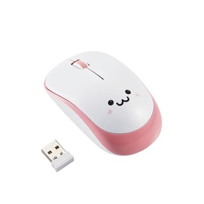 他サイト： 【推奨品】マウス エレコム 無線 ワイヤレス M-IR07DRSPN 無線IRマウス 3ボタン ピンクの商品画像