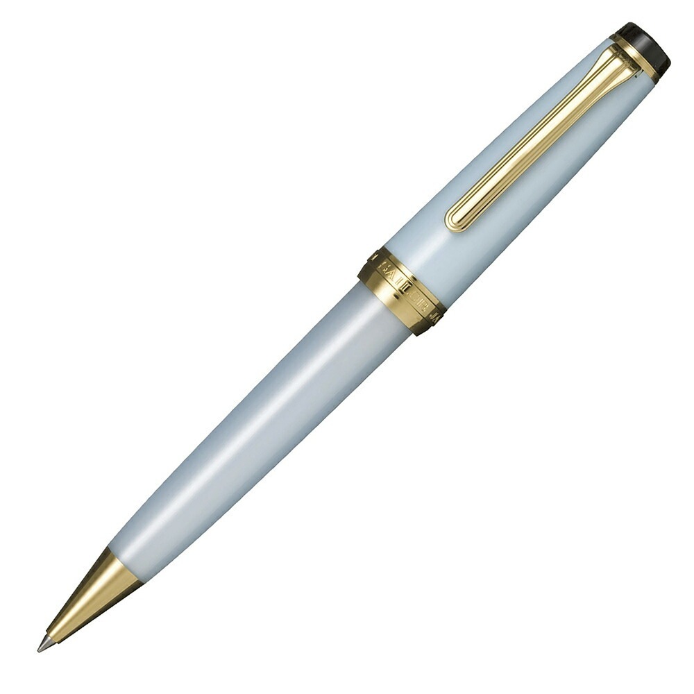 【特典付！】セーラー万年筆 SHIKIORI - 四季織 - 雪月空葉 ボールペン 春空 16-0719-201