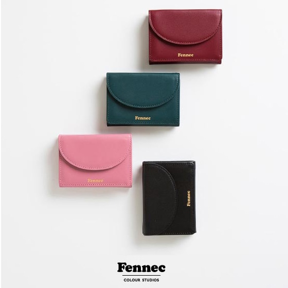 [FEN NEC] 公式 HALFMOON MINI WALLET 韓国ファッショントレンド 札入れ