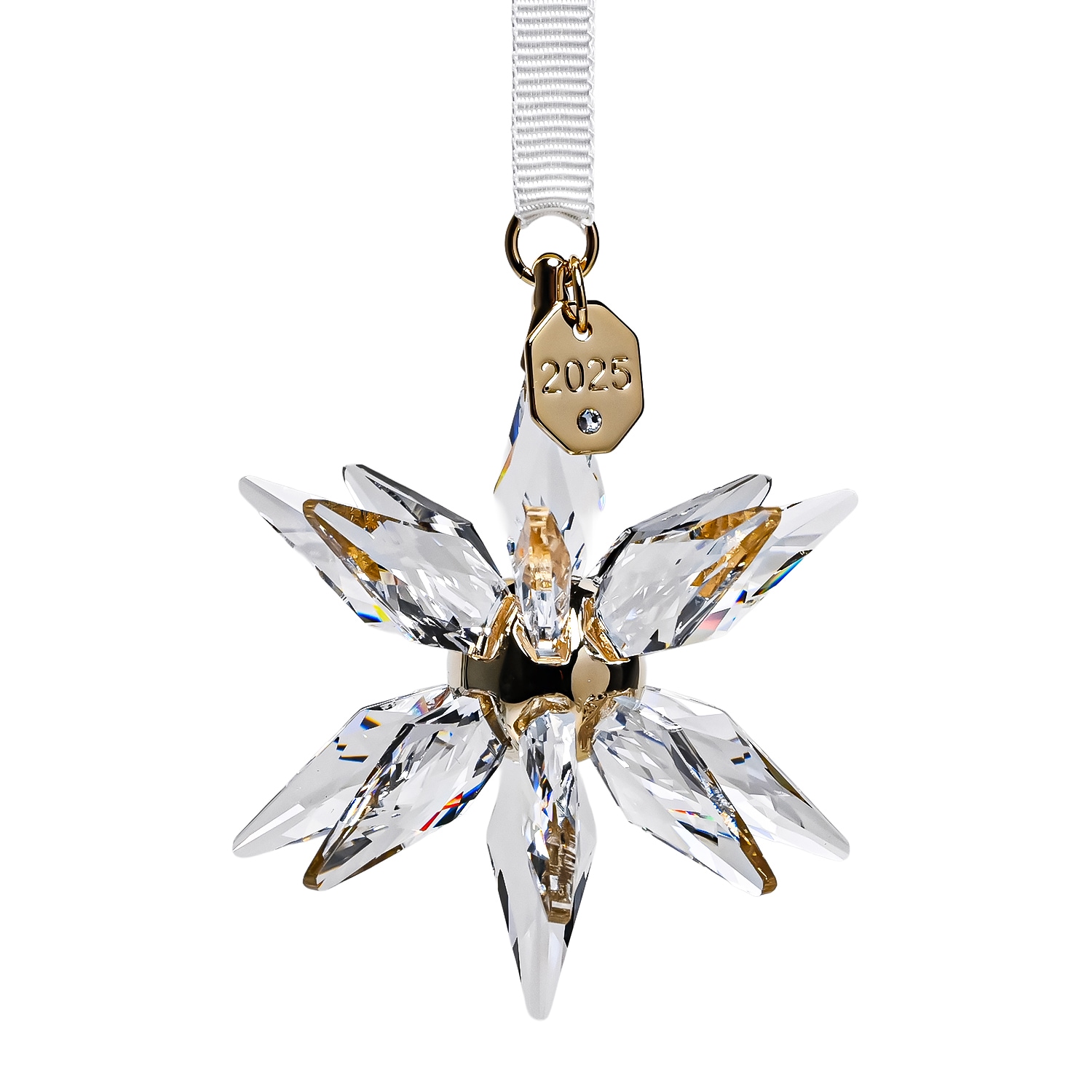 オーナメント 3D クリスマスオーナメント 星 スター クリア 5701506