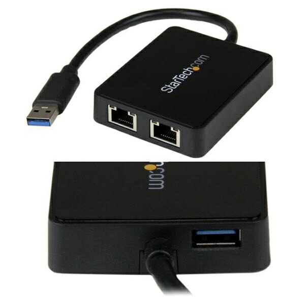 StarTech.com [USB32000SPT] USB 3.0-2ポートGigabit Eth