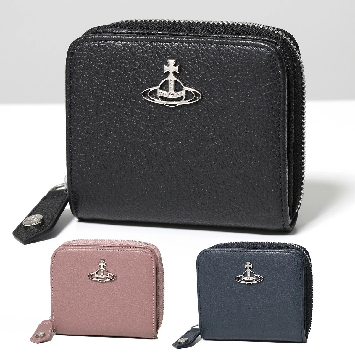 Vivienne Westwood ヴィヴィアンウエストウッド 二つ折り財布 JORDAN MEDIUM 51080020 L001J レディース ミニ財布 レザー カラー3色 23,291円