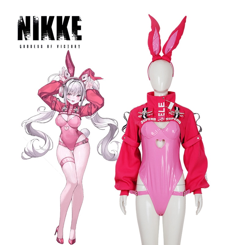 NIKKE 勝利の女神：ニッキー コスプレ衣装 アリス バニーガール タイツ コスプレ アニメ コスチューム