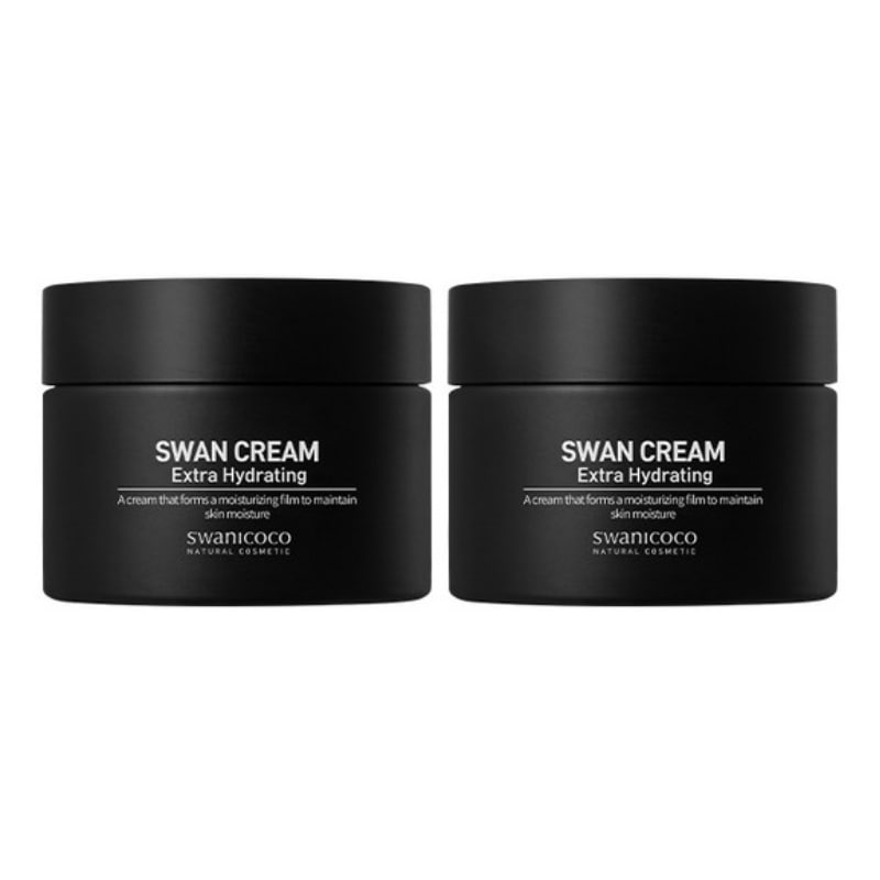 [1+1] ハイドレイティング白鳥クリームブラック 50ml+50ml / 韓国コスメ