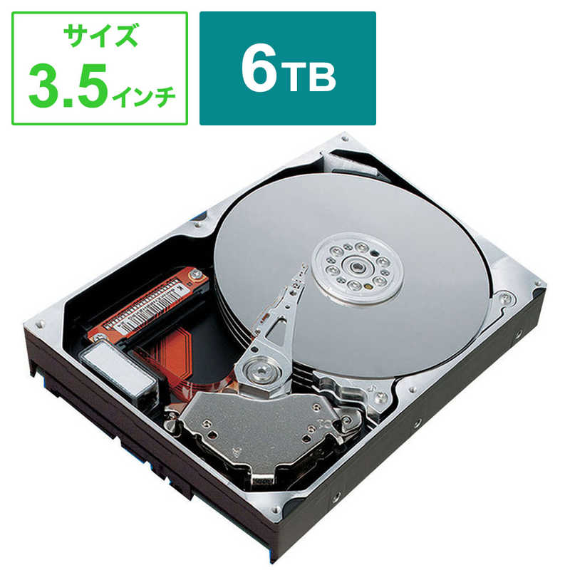 IOデータ　HDW-UTシリーズ用交換ハードディスク 6TB　HDWOP-6