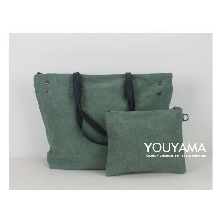 レディース 2点セット 大容量 ズック バッグインバッグ 2way 通勤バッグ かばん おしゃれ 通勤