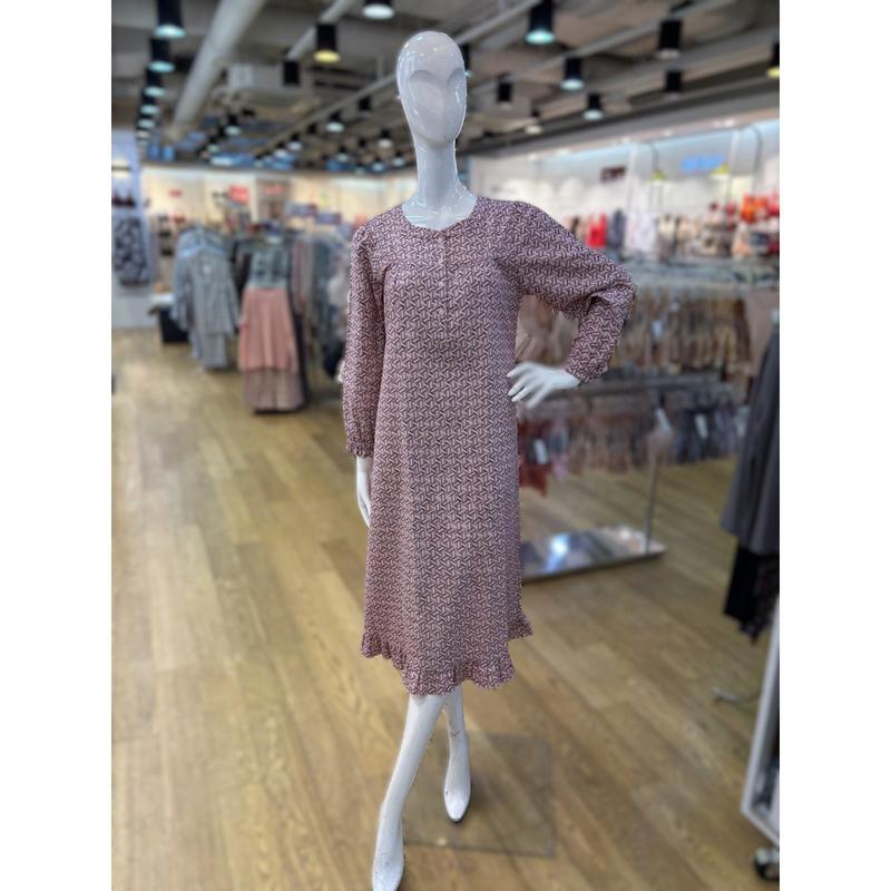 [坡州店] [] 面 起毛 女性ワンピース パジャマ PK[WGN5483W]