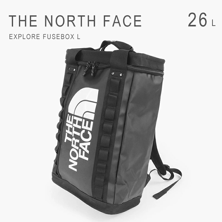 ノースフェイス リュック メンズ エクスプロール フューズボックス レディース 通勤 通学 カジュアル THE NORTHFACE EXPLORE FUSEBOX L 26L NF0A3KYF53R