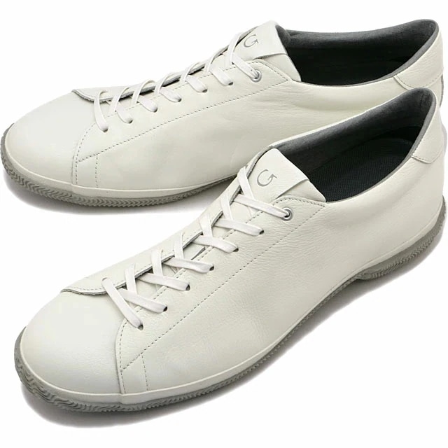 スニーカー コートシューズ [SP6146-61] SP-6146 メンズ 日本製 カウレザー White 正規取扱店