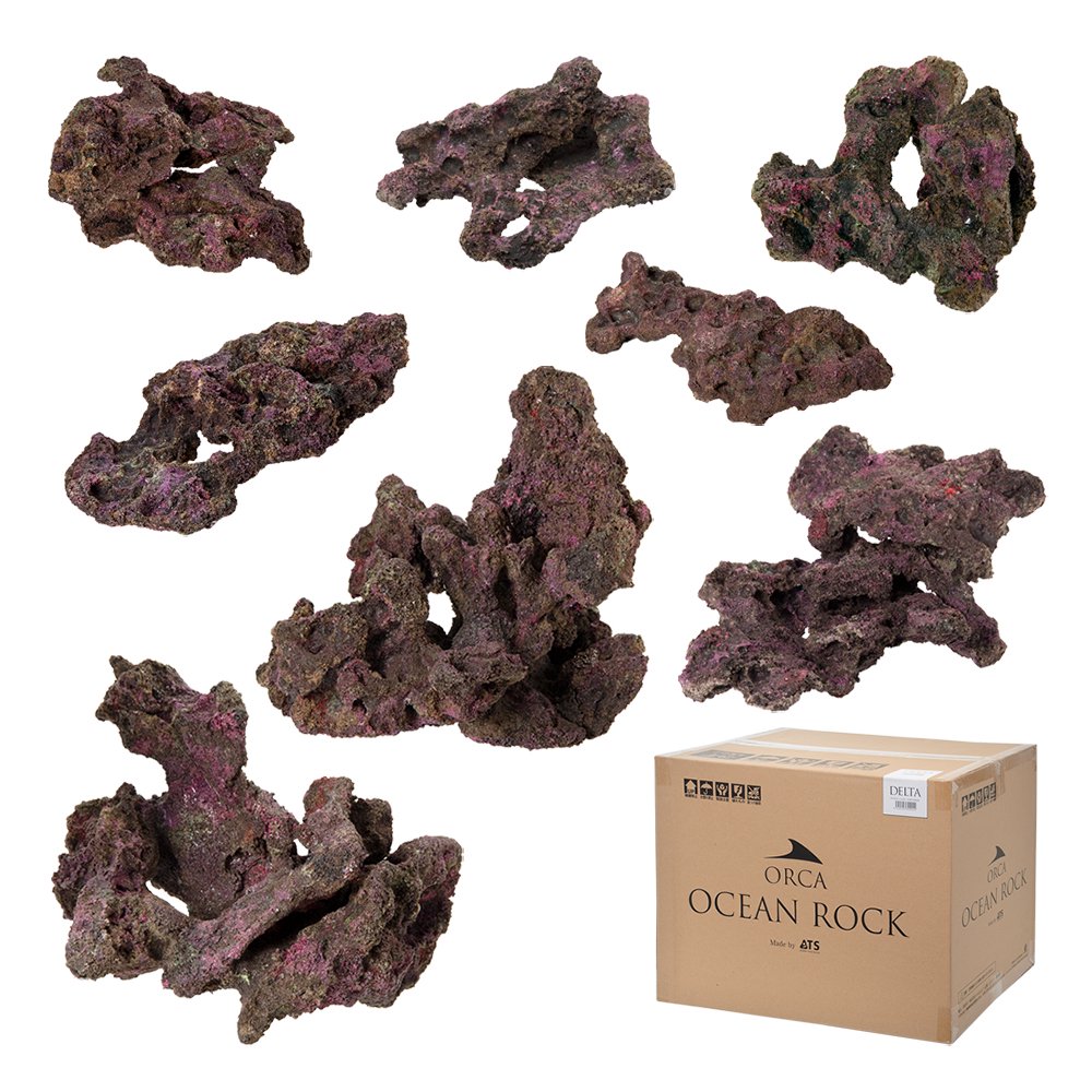 ＯＲＣＡ　ＯＣＥＡＮ　ＲＯＣＫ　ＤＥＬＴＡ　ライブロックレプリカ　ー９０ｃｍ水槽　ＣＲＣ10―35―90―30―00