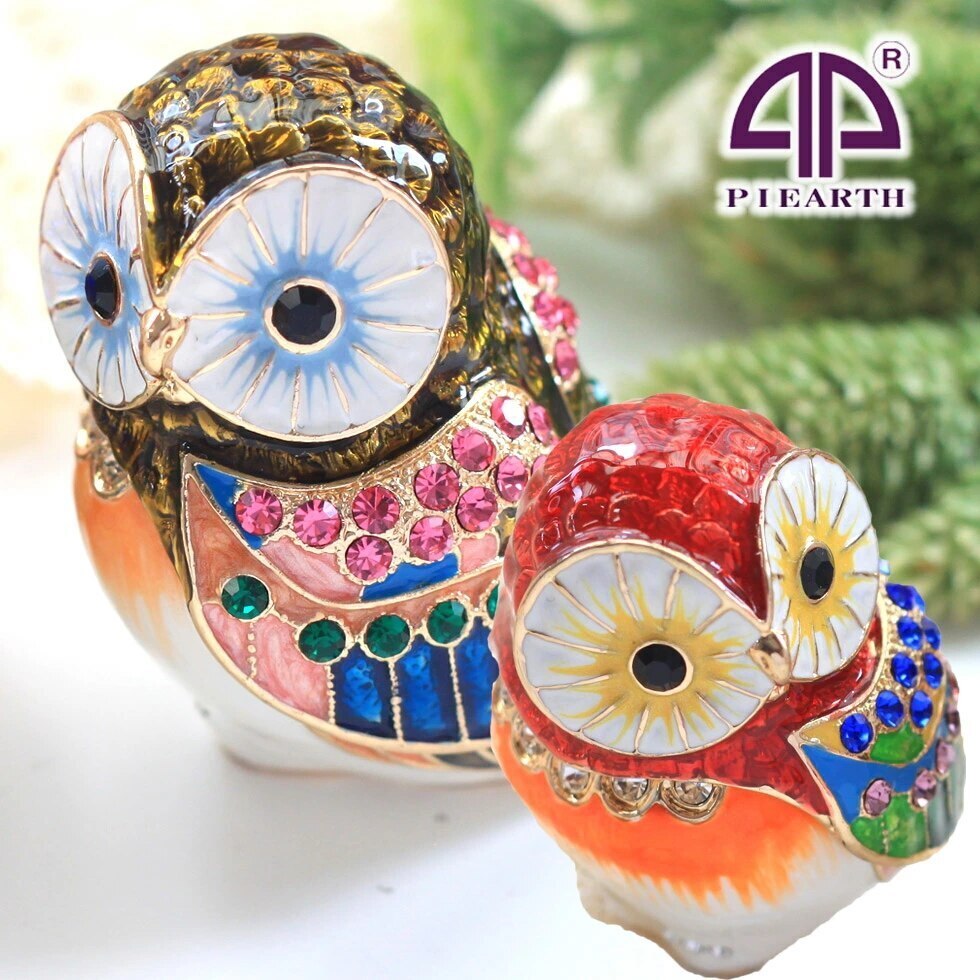 【正規品】 フクロウA ふくろう宝石箱 縁起物 宝石箱 東京銀座PICALS 12-331