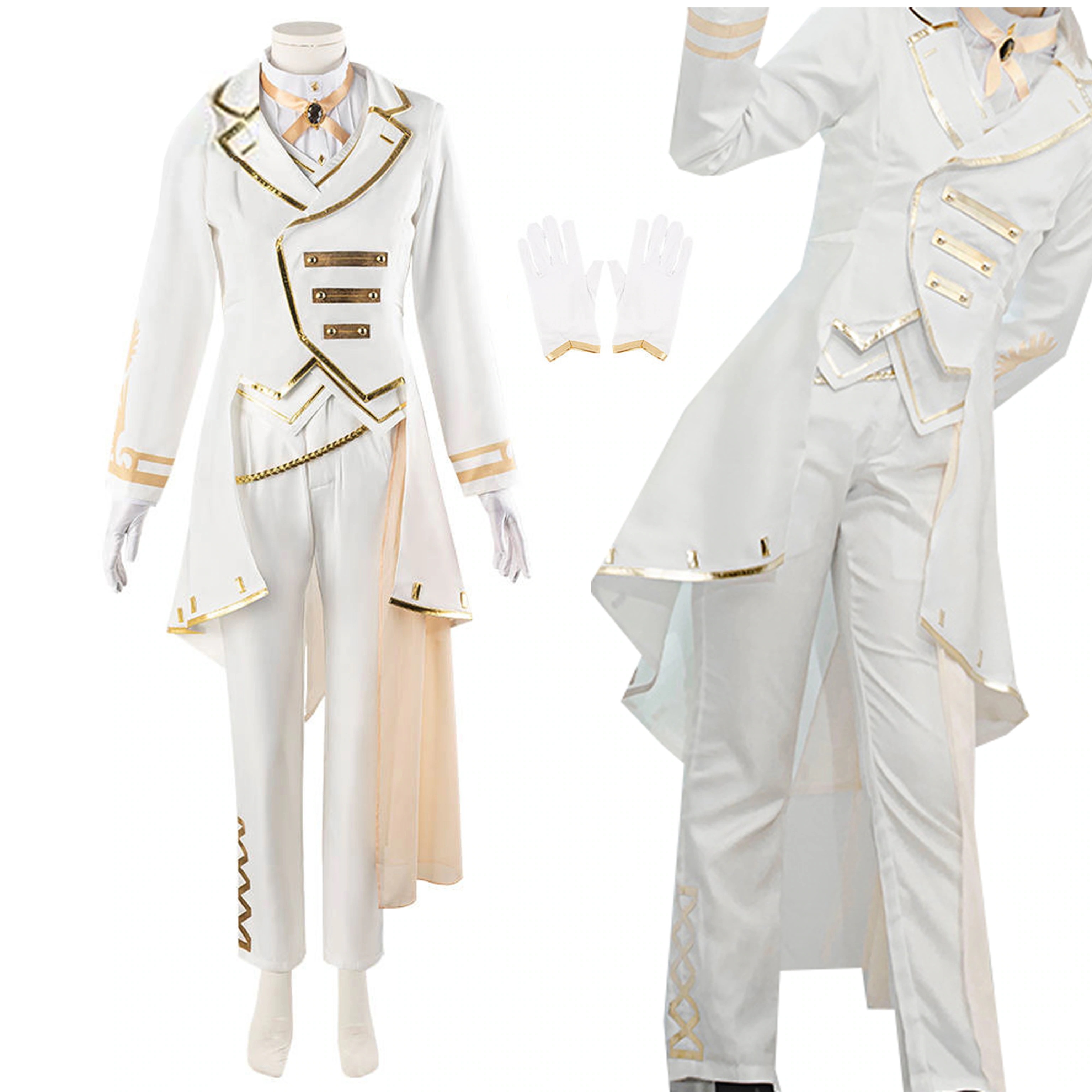 【2点購入で10％OFF】【全シリーズ発売中】 【値引き中】ステージ服 文学際 学園祭 ハロウィン 衣装 コスプレ 執事服 弦月藤士郎 渡会雲雀 三枝明那 叶 6周記念 Anniversary 6th