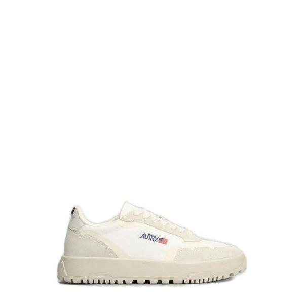 Autry ロゴパッチ レースアップ スニーカー LDLM CO09WHITE TP978912352