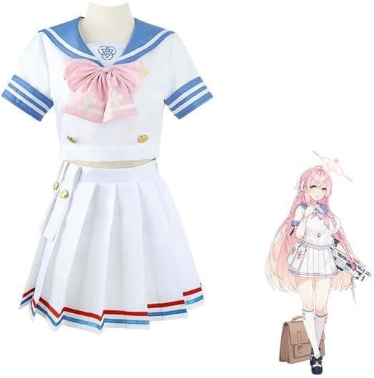 ブルーアーカイブ 浦和ハナコ コスプレ衣装 セーラー服