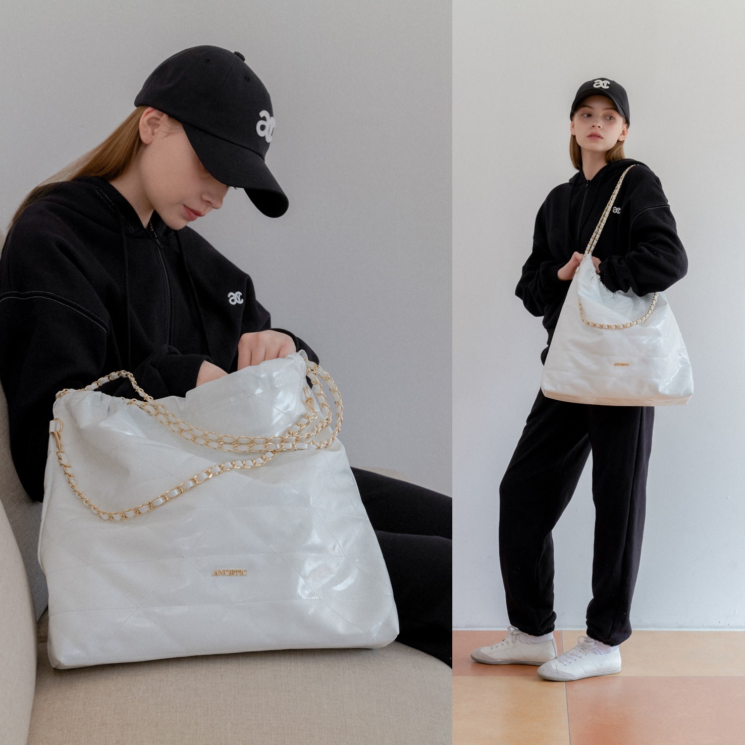 ANOETIC [限定販売] ANC CLASSIC DIVERSE BAG_IVORY