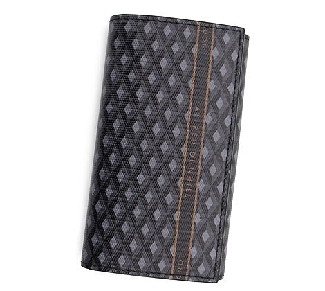 19F2116CC030 エンジンターン 6連キーケースラゲッジキャンバスレザー