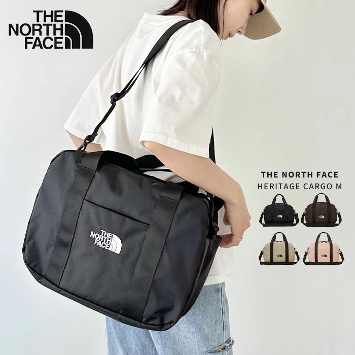【送料無料】THE NORTH FACE HERITAGE CARGO M 2WAY ボストンバッグ 大容量 旅行バッグ ショルダーバッグ 軽量 アウトドア 修学旅行 メンズ レディース