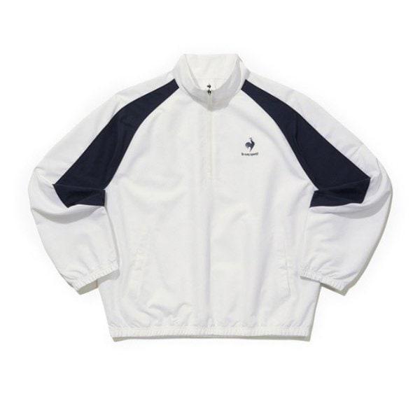 ジャケット UQC QQ123LJK22-WHT カラーブロック ハーフジップ アノラック ジャケット / WHITE
