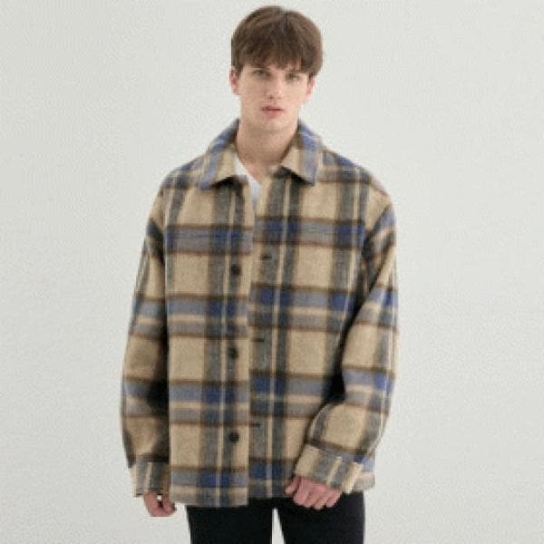 【DUO】ウールチェックシャツ MP4W2293