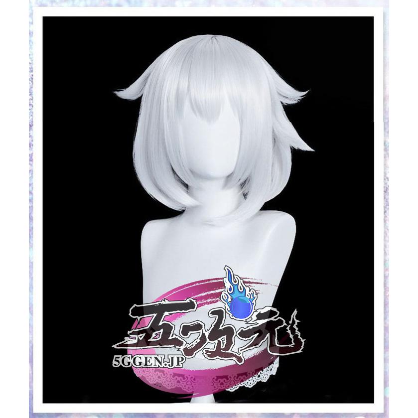 【Q10最安値】五次元　原神推しのための高品質コスプレウィッグ キャラになりきろう！　コスプレ　パイモン　ウィッグ