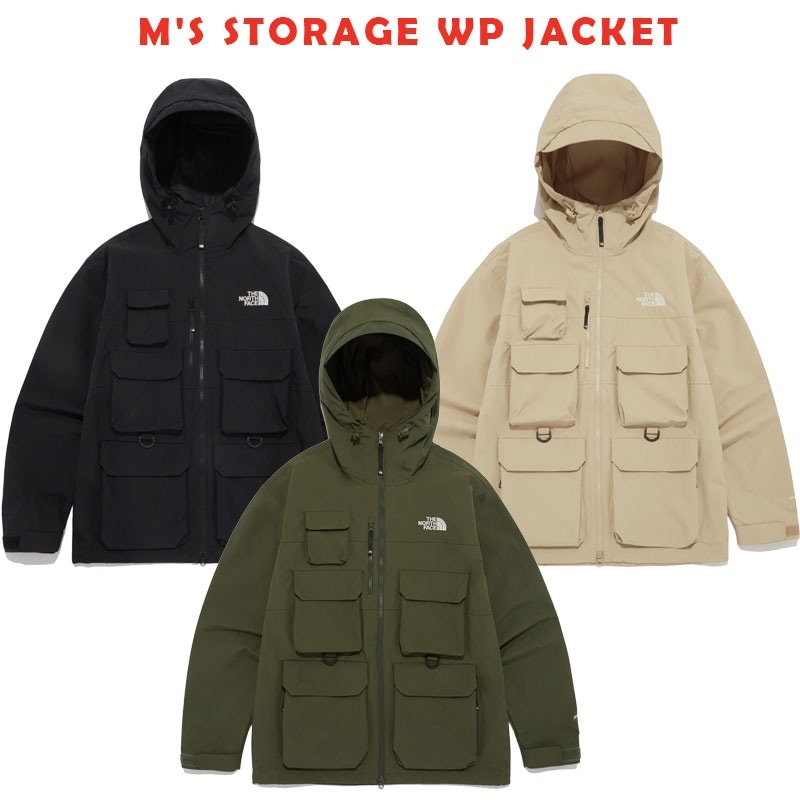 韓国正規品保証 関税負担なし NJ2HQ56A MS STORAGE WP JACKET デイリー 基本 着装 男子 女子 人気 韓国 ファッション 男女共用 アウトドア