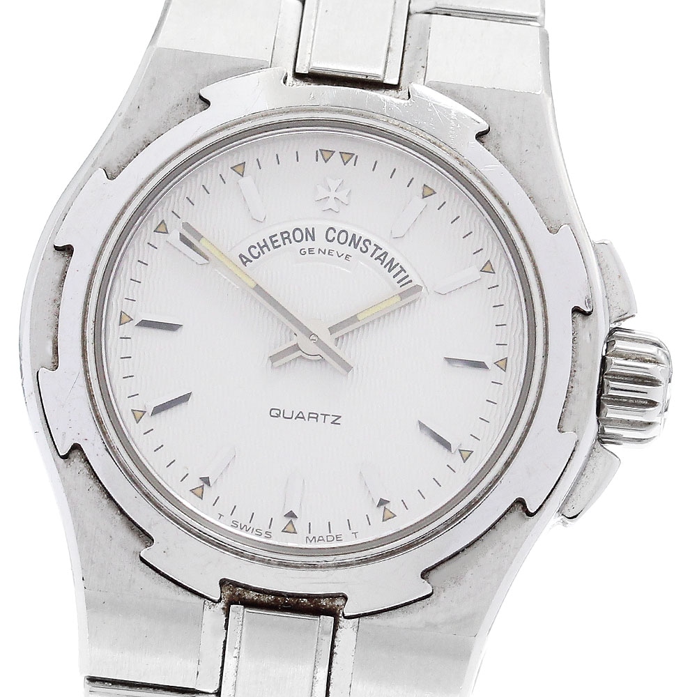 ヴァシュロン・コンスタンタン VACHERON CONSTANTIN 16050/423A オーバーシーズ クォーツ レディース _885834【中古】