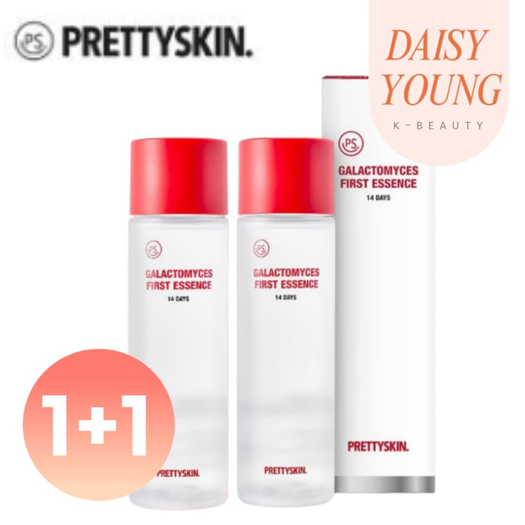 【1+1】【正規品】プリティースキンガラクトミセス ファーストエッセンス 14DAYS 150ml 2個 / ガラクトミセス原液100％含有 毛穴 キメ 角質トラブル肌 プレゼント スキンケア 美容液