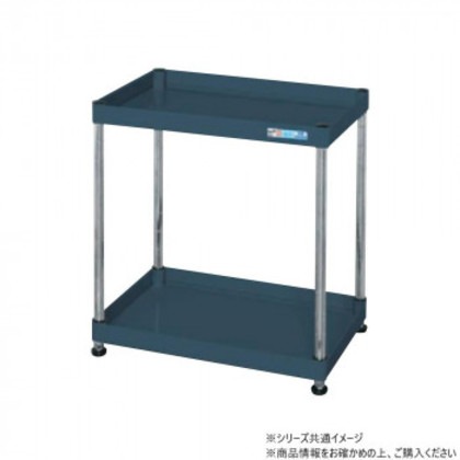 サカエ CSパールワゴン固定タイプ 樹脂製 ダークグレー CSPN-6062D