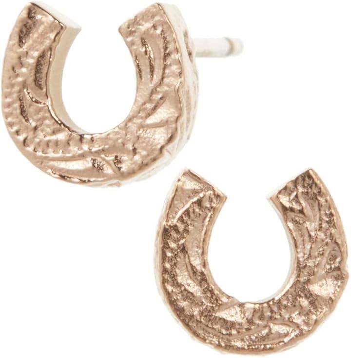 Piena ピエナサージカルステンレス316L ハワイアンジュエリー 馬蹄 ホースシュー スクロール ピアス レディース(ピンクゴールド) 6,380円