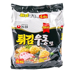 てんぷらうどん麺118g*4個/韓国ラーメン/インスタントラーメン/おまとめ梱包 送料1回発生