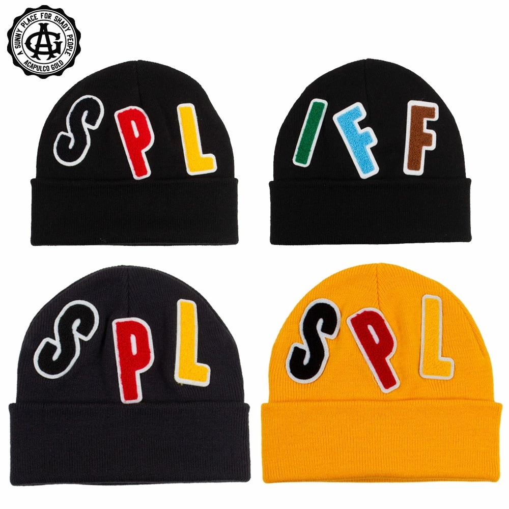 【Acapulco Gold/アカプルコゴールド】ニットキャップ ビーニー ニット帽/SPLIFF BEANIE AG FW24-18