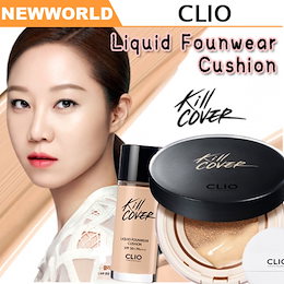 ★限定企画セット★CLIO(クリオ)キル カバー リキッド ファンウェア クッション 本品+詰め替え用 クッションファンデーション【安心・最安値・韓国コスメ】