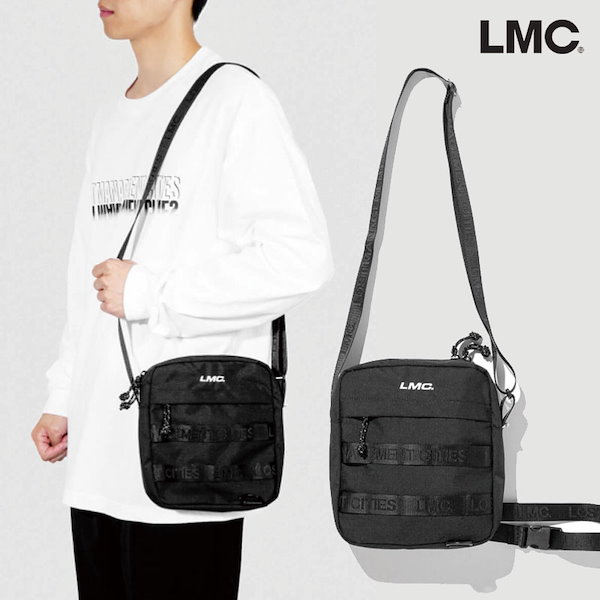 [LMC] SYSTEM MINI SHOULDER BAG クロスバックショルダーバッグ 韓国ファッション レディース メンズ ユニセックス