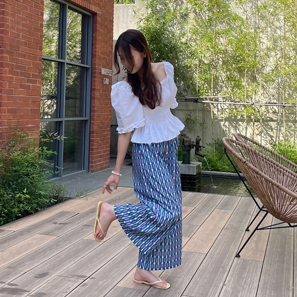 バリワイドパンツ