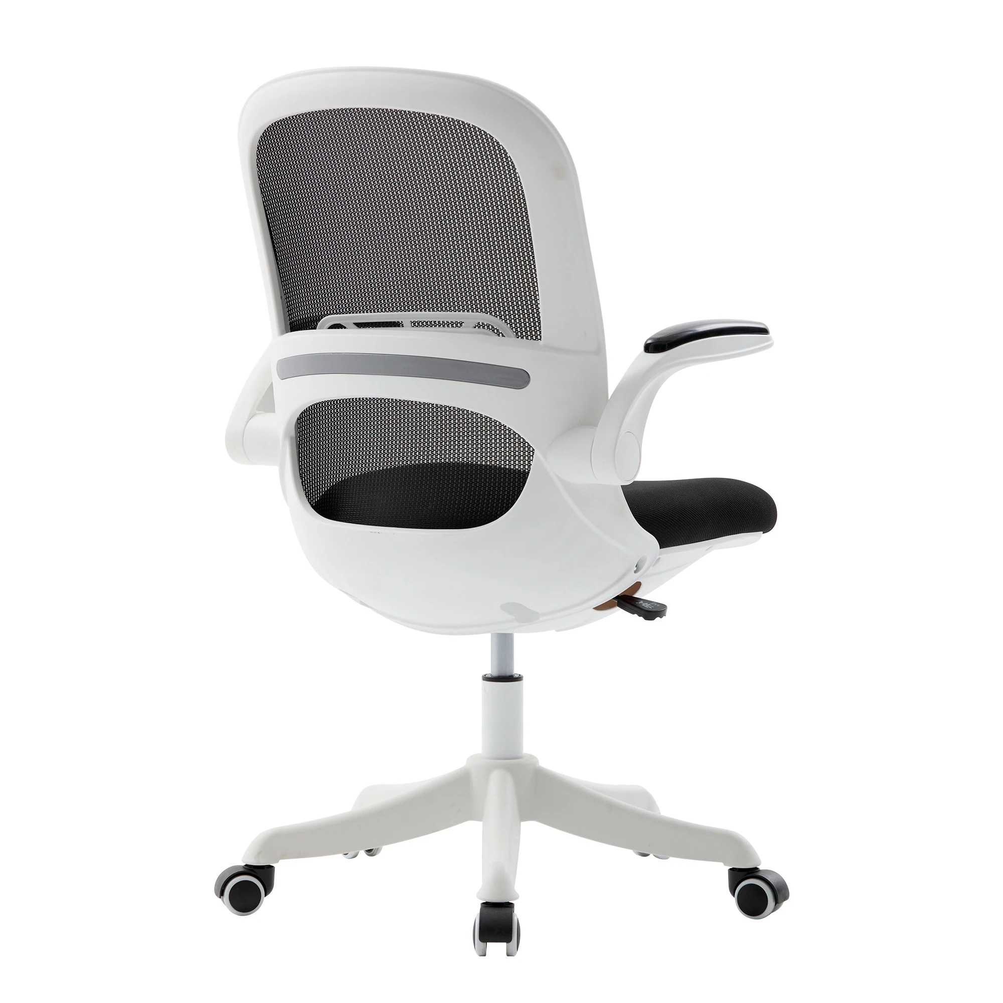 【当日発送/無料配達】オフィスチェア デスクチェア 椅子 ゲーミングチェア ゲームチェア パソコンチェア おしゃれ 通気性メッシュ 腰サポート 跳ね上げ式アームレスト ブラック-705