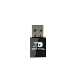 最新モデル wifi usb アダプター bluetooth5.0 無線LAN レシーバー デュアルバンド windows対応 1ヶ月保証