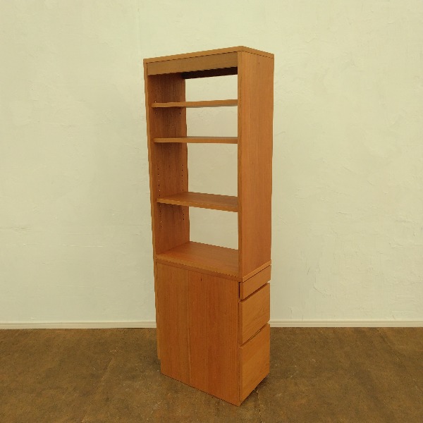 木製ラック デスクサイドラック ウルズ ブラウン 収納