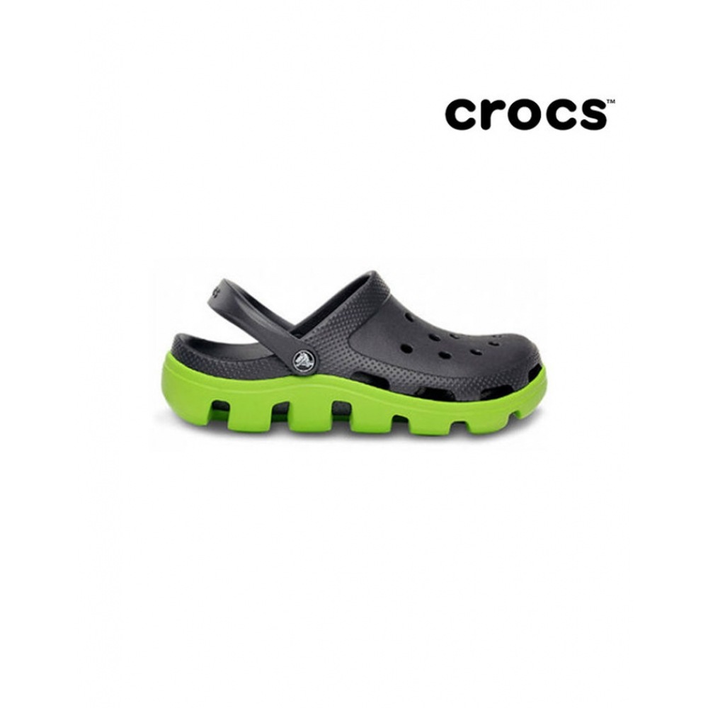 クロックス デュエット スポーツ クロッグ グレー 11991-0A1