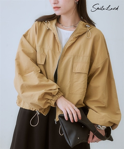 その他アウター 大きいサイズ シャカシャカコンパクト丈アウター 6,379円