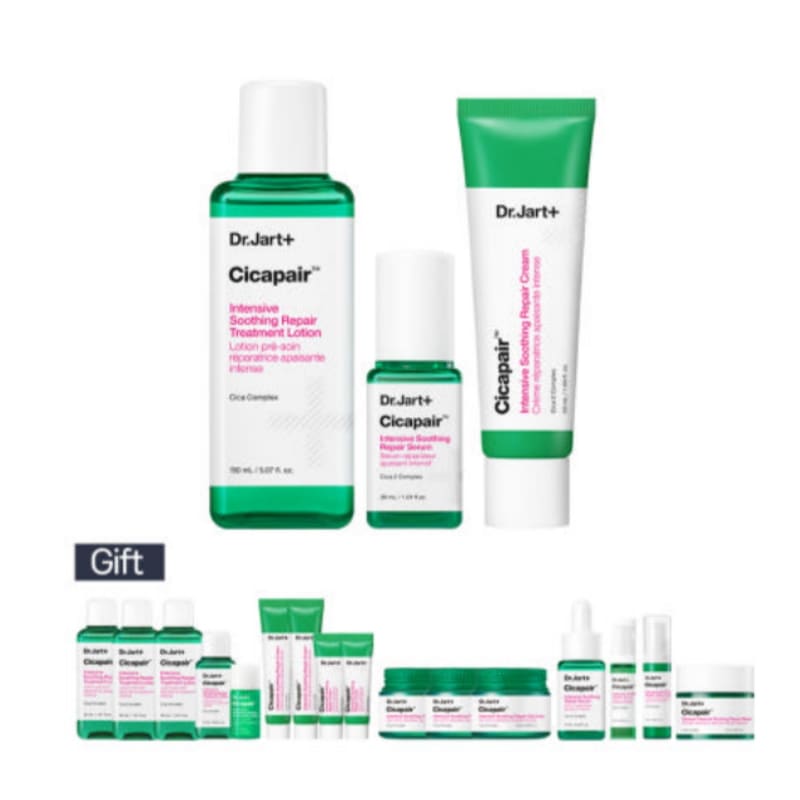 [鎮静ケア] シカペア 鎮静 ルーチンケア(トリートメント150ml/セラム30ml/クリーム50ml)(+サンプル238ml)