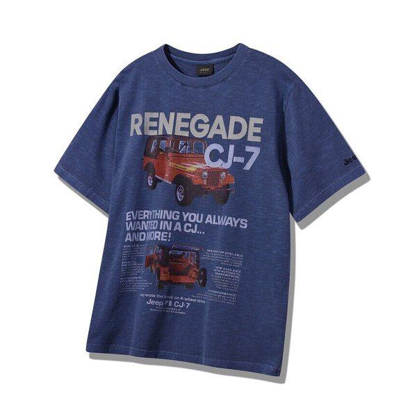 ヴィンテージカープリントTシャツ (JQ2TSU216NA) HFPS_SC