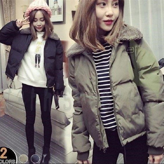 品質いいな新品 中綿ジャケットショートジャケット中綿コートアウターブルゾンレディース無地羽織り厚手暖かい冬服防寒オシャレ2020年冬新作