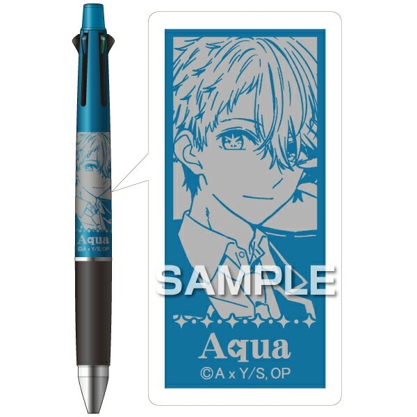 （まとめ買い）推しの子 ジェットストリーム4＆1 多機能ペン 0.7mm アクア HH3552 [x3]