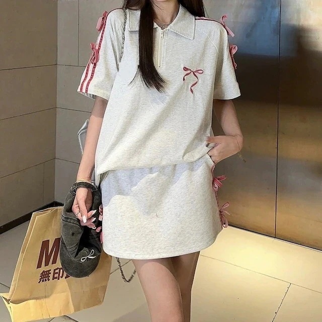 カジュアルスポーツリボンセットアップ